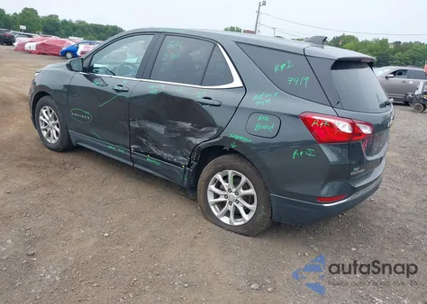 2020 Chevrolet Equinox Fwd Lt 1.5L Turbo из США, поврежденный, VIN 3GNAXKEV0LS532871